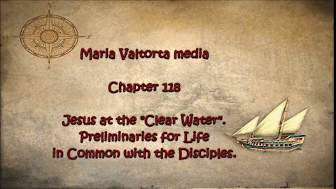 Jesus at the Clear Water. Prelimenaries for Life in Common with the Disciples.