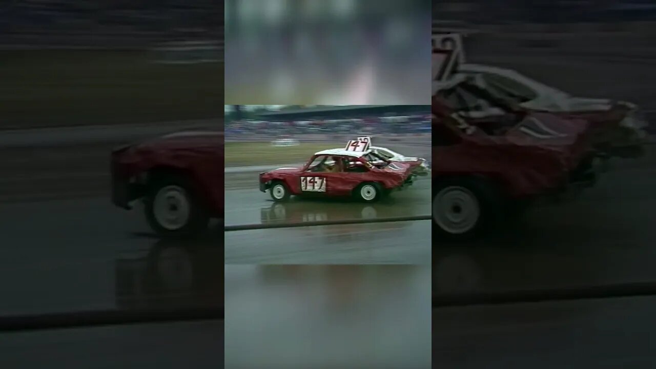 Banger Racing Crash 07 #shorts