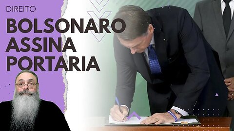 BOLSONARO assina PORTARIA para INTERVENÇÃO FEDERAL em PROCESSOS ARBITRAIS e alguns FIZERAM CONFUSÃO