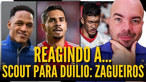 REAGINDO A... LUCAS VERISSIMO | YERRY MINA E LUCAS MEROLLA DEFENSIVE SKILLS, PASSES E GOLS