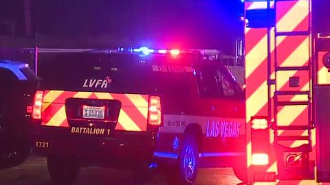One room burned in apartment fire near Charleston, Mojave