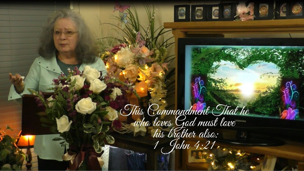 This Commandment That he who loves God must love his brother also :1 John 4:21