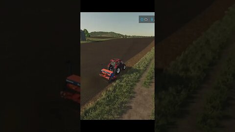 Seeding Canola Zielonka Farming Simulator 22 #shorts