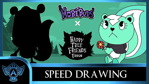 Speed Drawing: Happy Tree Friends Fanon - Iris | Mobebuds Style