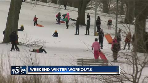 Weekend winter workouts