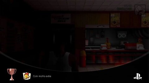 Com molho extra - Compre 8 refeições no Cluckin' Bell durante o jogo - Grand Theft Auto: San Andreas