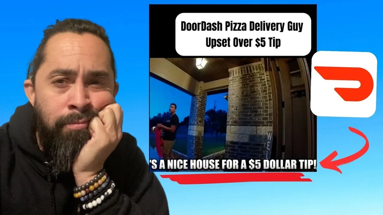 DoorDash Driver CONFRONTS Customer For $5 Tip REACTION