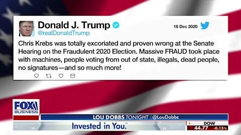 Lou Dobbs Tonight ~ Full Show ~ 16th December 2020.