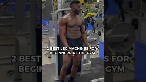 2 Valuable Machines For Leg Day (Beginners Remember This👍)