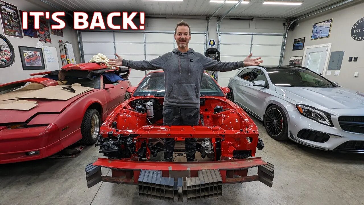 Our 92 Firebird project returns for an LS Swap! Part 10