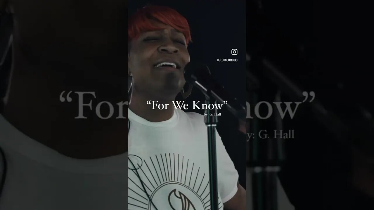#ForWeKnow Visit our channel for the full version. #JesusCo ##newmusic #worship