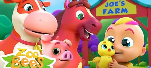 Old Farmer Joe Had A Farm Joe's Farm Song For Kids Nursery Rhymes and Baby Songs with Zoobees