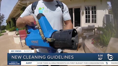 In-Depth: CDC issues new cleaning guidance amid pandemic