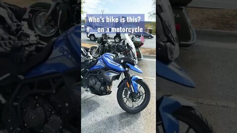 Who’s bike is this?