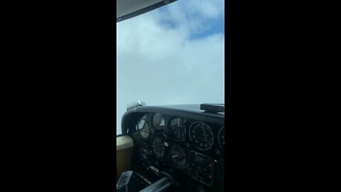 IMC flying in a ￼Comanche 250