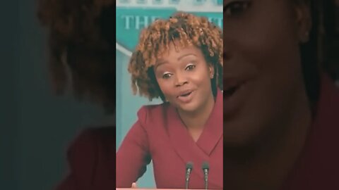 Karine Jean Pierre Begins To LOSE IT As She STORMS OUT OF Press Conference After Getting CALLED OUT!