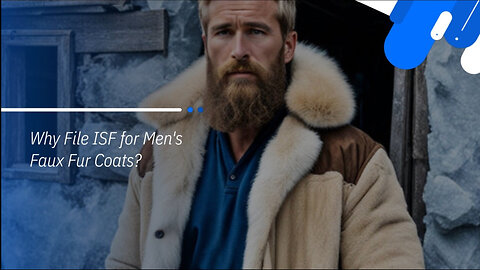 Demystifying ISF: Why Filing is Crucial for Men's Faux Fur Coat Imports
