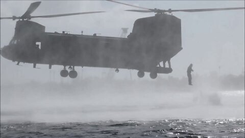 Green Berets perform FRIES, helocast in Florida Keys