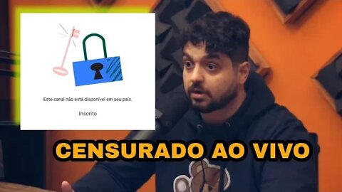 MONARK É CENSURADO AO VIVO