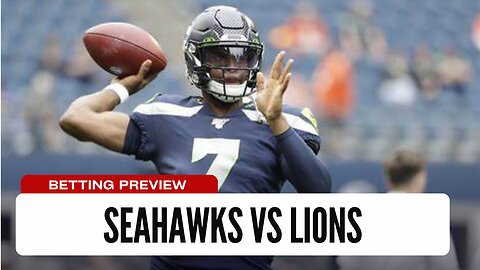 NFL Week 4 Bet: Seahawks vs Lions