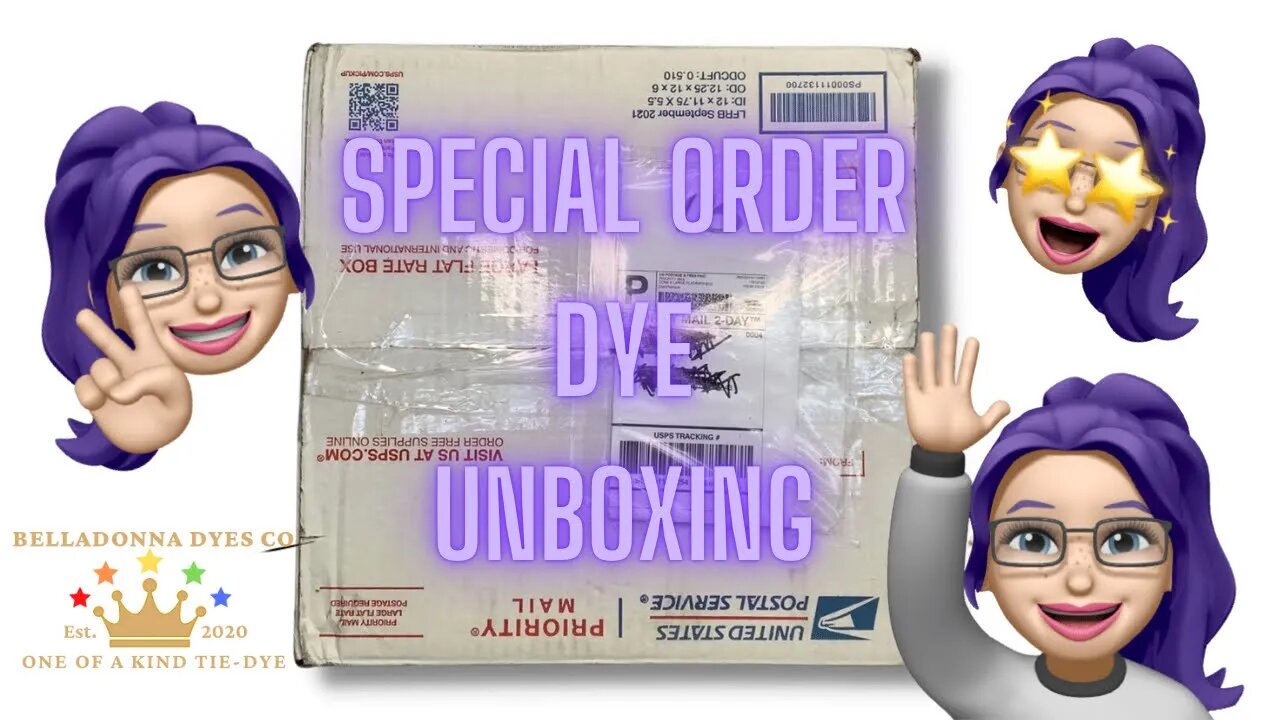 Tie-Dye Designs: How To Get Special Order Dyes Unboxing
