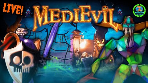 THE BEST UGLIEST HALLOWEEN GAME EVER! - Medievil(PS1) - Live Walkthrough #medievil #halloweengames