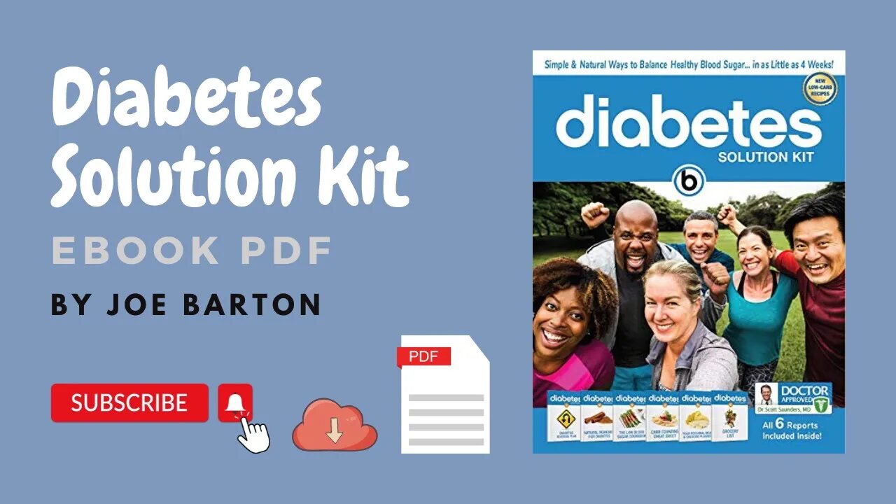 Diabetes Solution Kit eBook PDF [Reviews] by Joe Barton