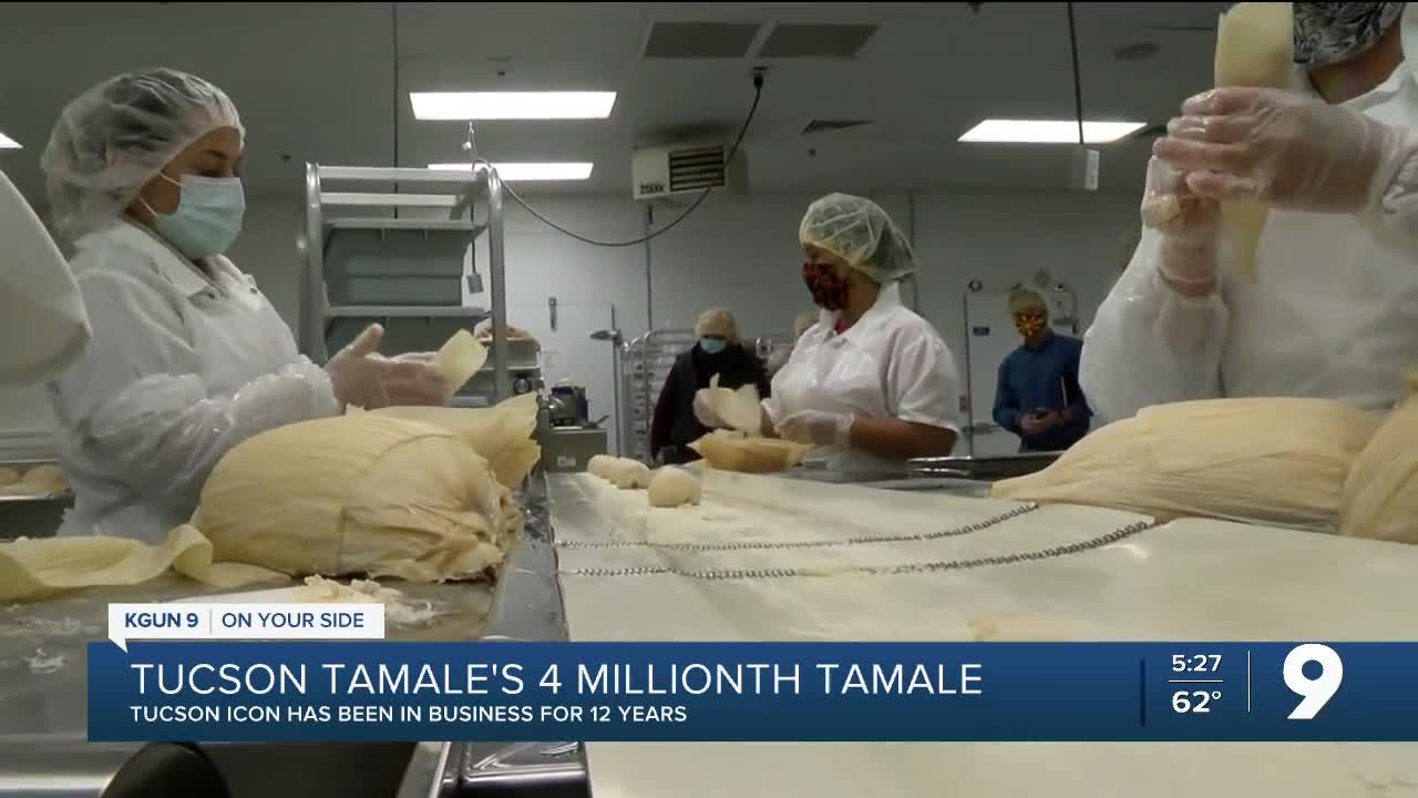 Tucson Tamale rolls up 4 millionth tamale of 2020