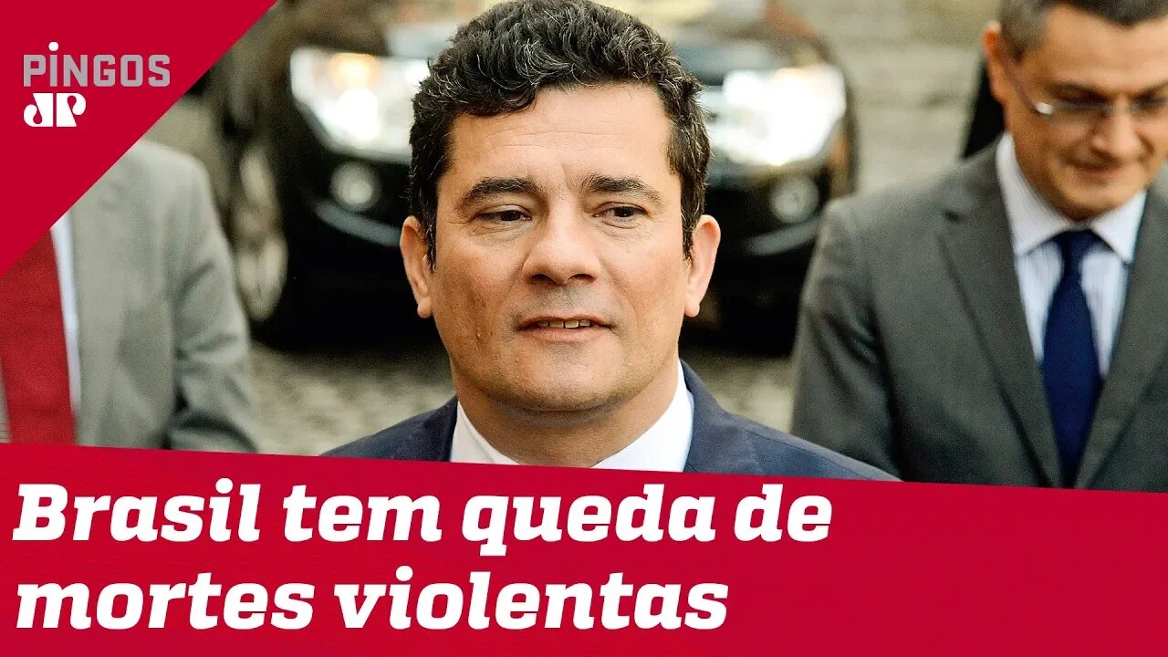 Efeito Moro: Brasil tem queda de mortes violentas