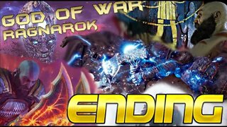 God Of War Ragnarök ENDING!!!!!!!!!!