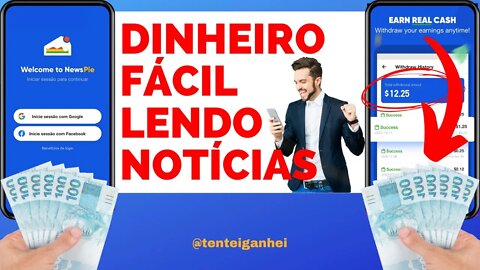 💲 NEWS PIE - GANHE DINHEIRO LENDO NOTÍCIAS E MAIS 💲