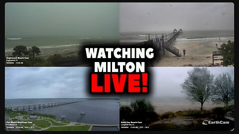 WATCHING Hurricane MILTON LIVE