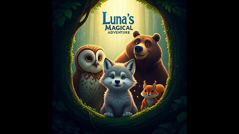 Luna's Adventure: The Tale of the Wise Forest | Fun and Learning for Kids!