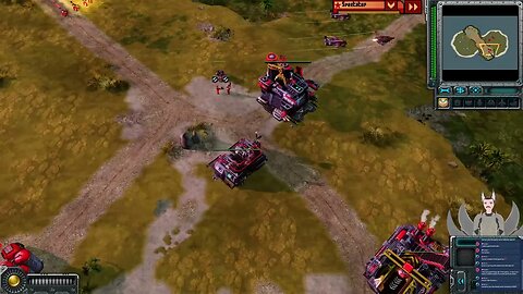 Booster (Allies) vs Disa lol (Empire) || Red Alert 3 Replay