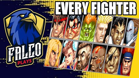 I Beat Street Fighter 2 with EVERY Character!