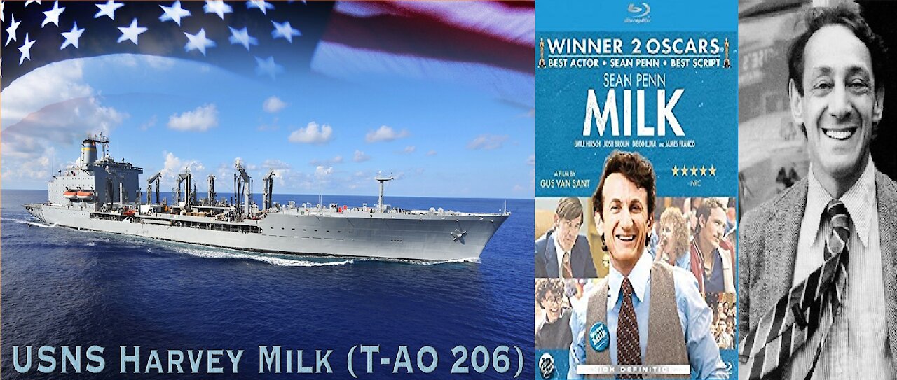 Boy Groomer Harvey Milk Gets A U.S. Navy Ship Named After Him - Sean Penn Must Be Proud