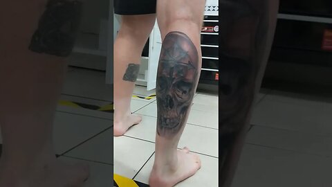 calf tatt