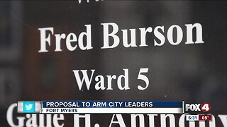 Proposal to Arm city leaders