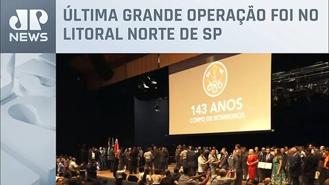 Corpo de Bombeiros de SP celebram 143 anos com cerimônia no Memorial da América Latina