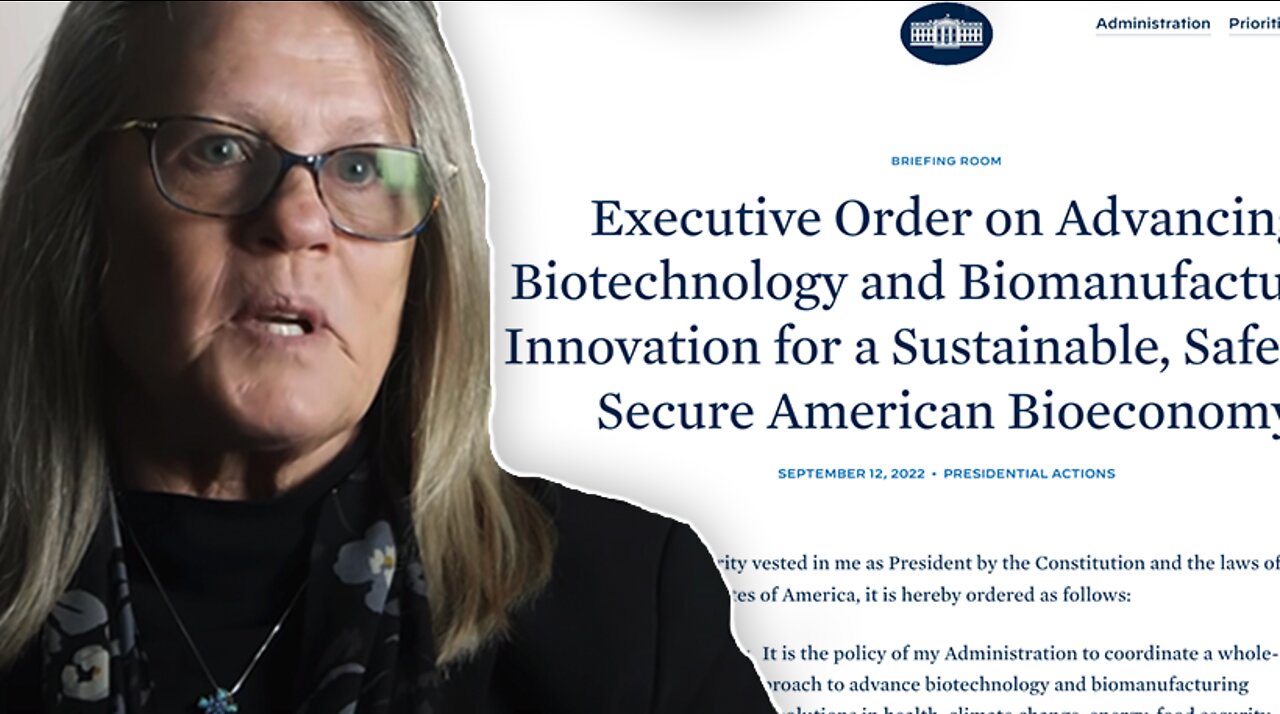 Dr. Judy Mikovits | Exposing Joe Biden's HORRIFYING Executive Order: Advancing Biotechnology and Biomanufacturing Innovation for a Sustainable, Safe, and Secure American Bioeconomy