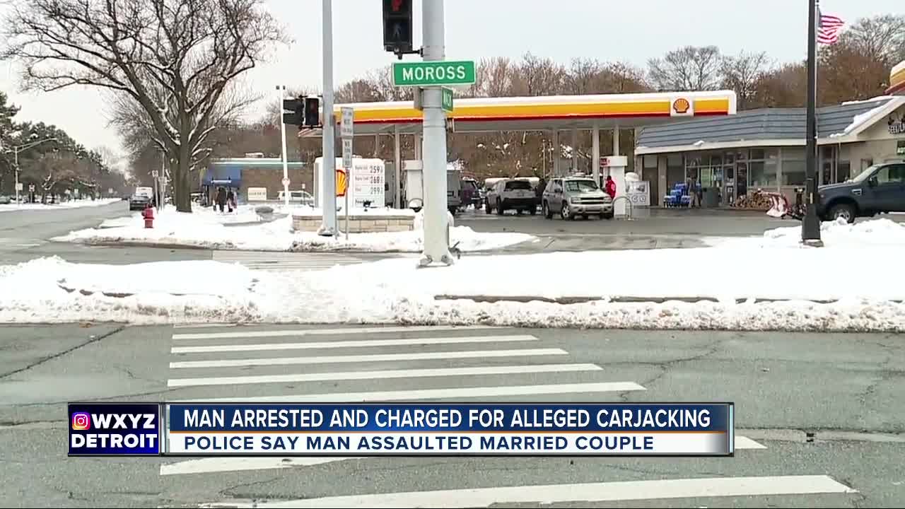 Suspect arrested for alleged attempted carjacking of elderly couple in Grosse Pointe Farms