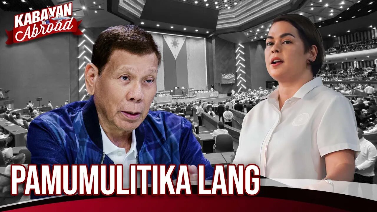 Planong impeachment complaint vs. VP Sara Duterte, pamumulitika lang − FPRRD