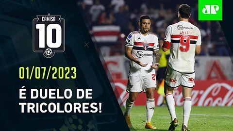 É JOGÃO! São Paulo e Fluminense SE ENFRENTAM HOJE no Morumbi; Flamengo PEGA o Fortaleza | CAMISA 10
