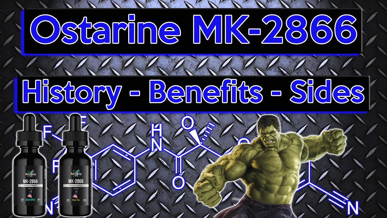 MK-2866 Ostarine - Benefits, Sides & History | Cutting / Maintenance SARM
