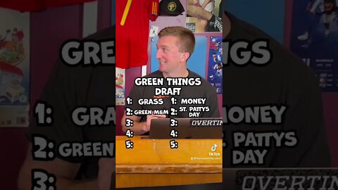 Green Things Draft! Just utter domination… #shorts #draft #green #color #mandm #funny