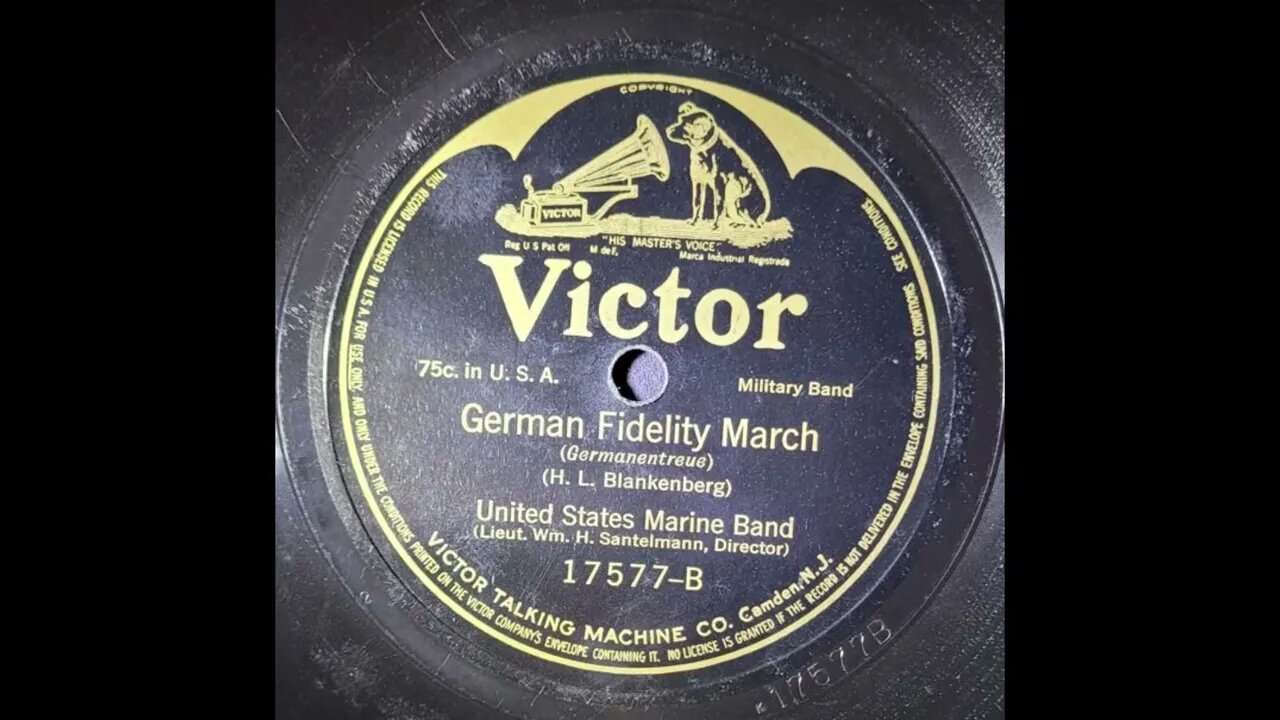 United States Marine Band - German Fidelity March