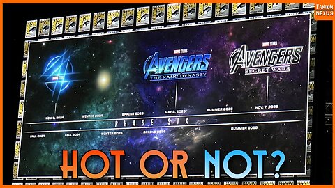 Hot or NOT - Marvel phase 6!