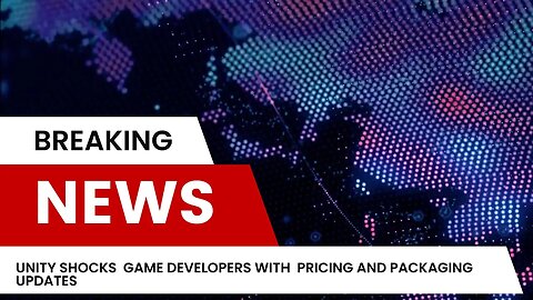 UNITY SLAPS GAMERS AND GAME DEVS WITH PRICE SPIKE!!!!!