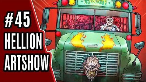 DEAD STOP with 656 Comics!: HELLION ARTSHOW #45