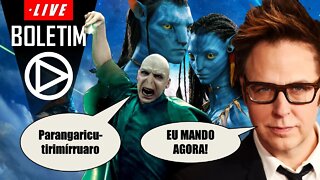 James Gunn Mandará na DC, Voldermort Brabo e James Cameron Contra Marvel! #BOLETIM #HORAPLAY